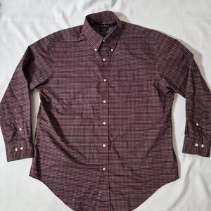 Ralph Lauren Men's Red Checkered Shirt